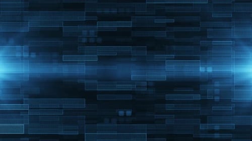 HD Abstract technology background. Futuristic cyberspace, data, hi tech concept. Virtual space