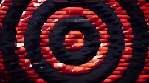 Clean Stylish Black And Red Wave Background 4k