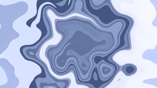 Blue Gray Abstract Fluid Waves Motion Background