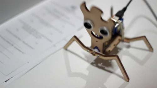 Funny Robotic Spider Toy for Testing