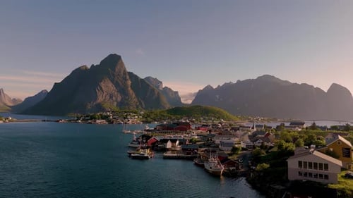 Stunning Landscapes of Norway Showcasing Mountains Fjords and Charming Coastal Villages