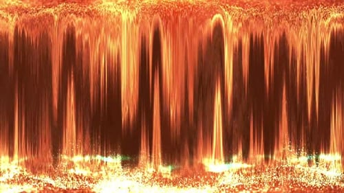 Sparkling and luxurious particles lifting the shining floor