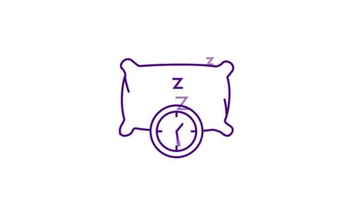 Animated Bed With Alam lcon