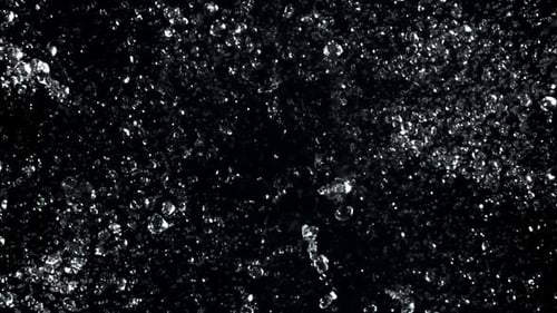 Splashes of Water Filmed on a Highspeed Camera at 1000 Fps