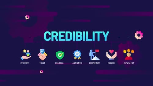 Credibility infographic