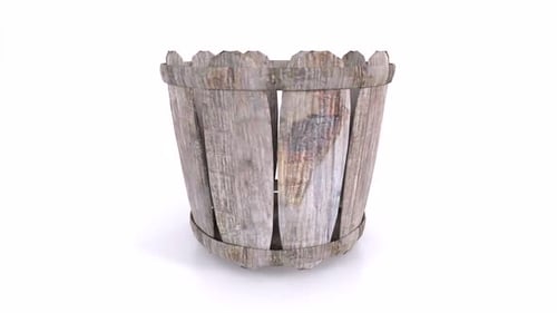 Crate, boîte, objet 3D, boucle rotative