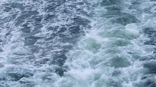 Ocean Waves and Turbulent Water