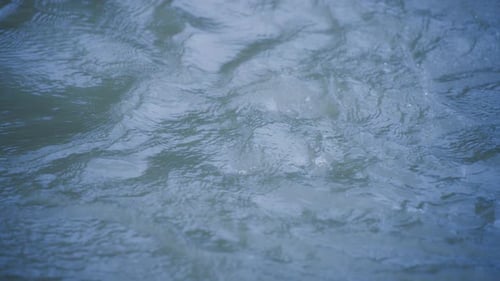A view of the river water surface