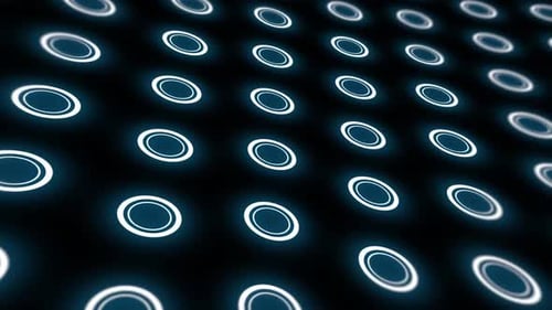 Glow Circles Background HD