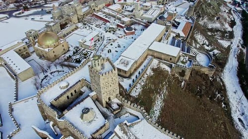 Rabati Castle at the Winter