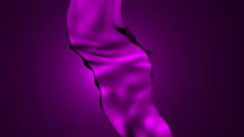 tissu fluide, tissu rose et bleu, couleur vibrante en mouvement avec fond dégradé