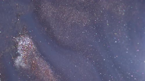 Fluid Leaking Ink Glitter Sparkling Shimmer Spill