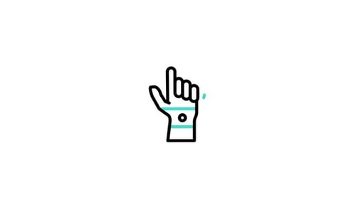 Animated Hand Gestures Interface Icons Pack