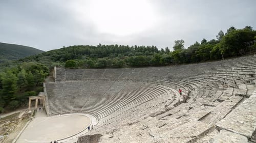 Amphitheatre at Epidaurus Greece