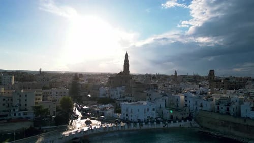 Monopoli s Stunning Coastal Skyline Featuring the Basilica of the Madonna