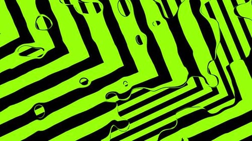 3D-Linien-Illusionsschleifendesign