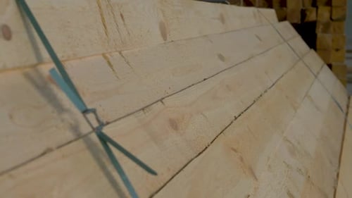 Wooden Surface in Storage