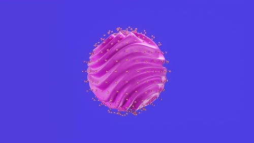 Fond d'objet fluide de forme colorée organique abstraite