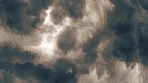 4K-Gewitter, Nahaufnahme von Blitzen