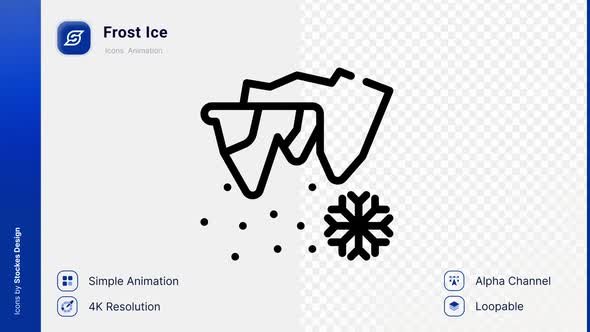 Animation Frost Ice Icon, Elements Motion Graphics ft. frost ice ...