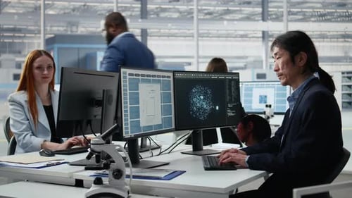 Senior Manager in Semiconductors Factory Analyzes PCB Architecture with AI Model