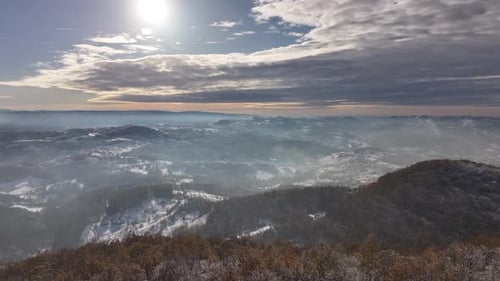 Stunning winter landscape