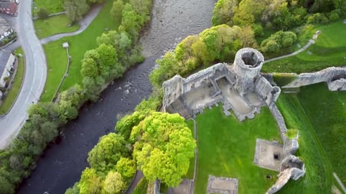 River Tees at Barnard Castle in County
