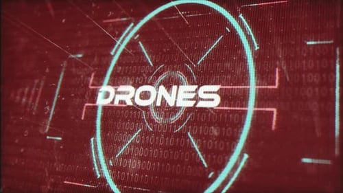 Drones Intelligence Words In Techno Sci Fi