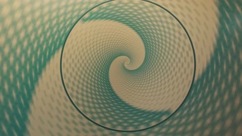 Fond de spirale hypnotique