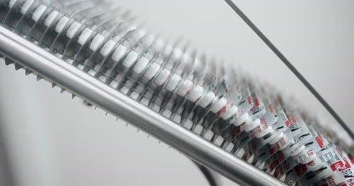 Blisterverpackungslinie in der pharmazeutischen Industrie
