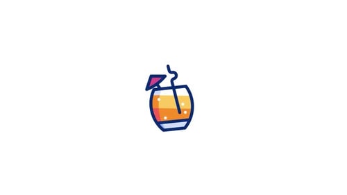 Cocktail Animated Icon