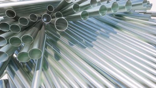 Metal Pipe Production Process Industrial Plant Oil Products Manufacturing Factory