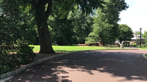 Sinal de caminho errado. Verão.