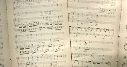 Vintage Sheet Music for Opera, Classical Music