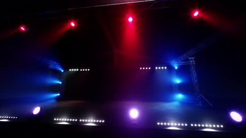 Dynamic Stage Lights Beams for Events and Concerts