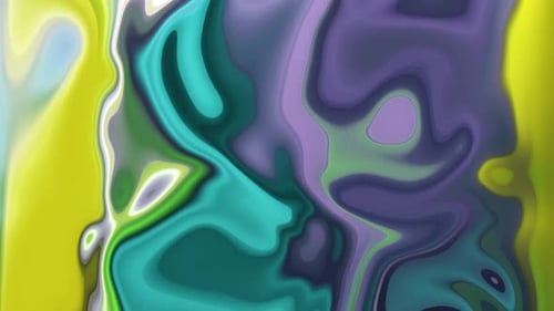 Vibrant Abstract Fluid Movement Animated Background