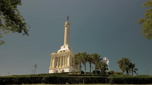Santiago de los Caballeros, Dominikanische Republik. Denkmal für die Helden der Restauration