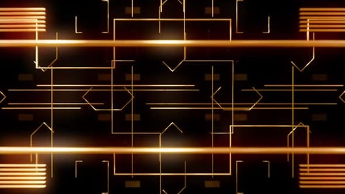 Fundo dourado Art Déco