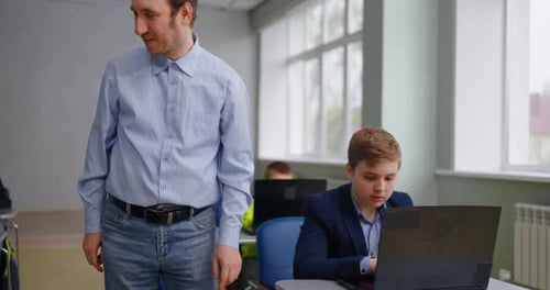 Modern School And Optional Classes For Smart Children Computer Science Lessons