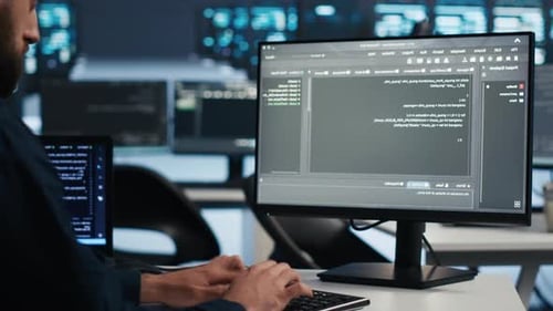 Racks de concentradores de servidores computacionales de codificación para empleados de TI