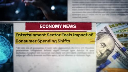 Entertainment Sector Feels Impact Of Consumer Spending Shifts Economy Related Newspaper Headlines