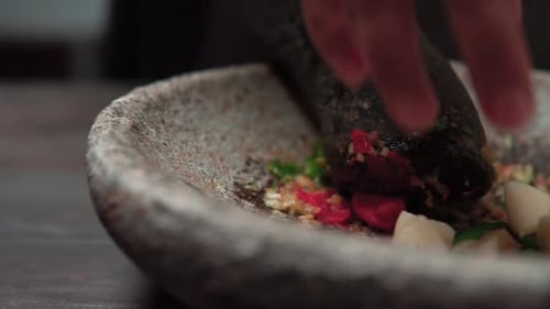 Traditioneller indonesischer Sambal