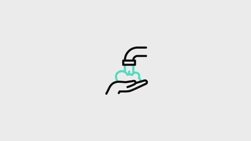 Handwashing Animated Icon