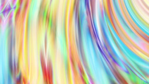 Vibrant Abstract Fluid Color Waves Background Animation