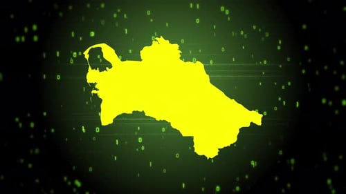 Digital Map Formation with Futuristic Data Overlay