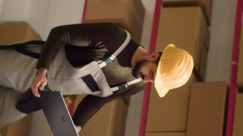 Vertical Video Warehouse Inventory Checkers