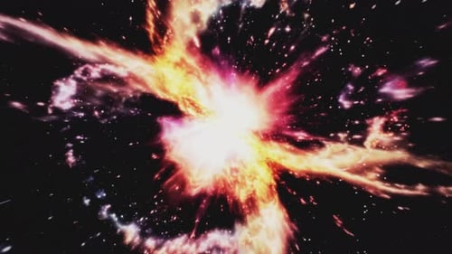 Exploring the Vibrant Explosion of Cosmic Energy in Deep Space Mystery
