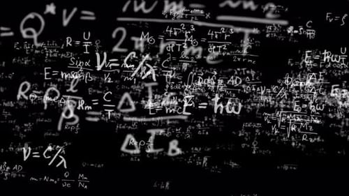 Mathematische Gleichungen, Formeln, Naturwissenschaften, chemische Gleichungen