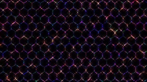 3D Abstrait, lignes lumineuses brillantes, ensemble de vagues, coloré, fond noir