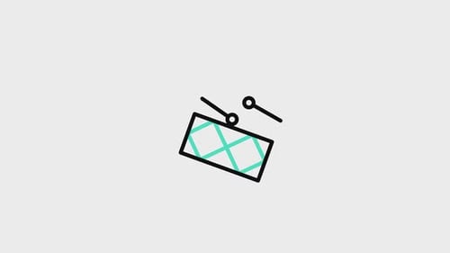 Drum Animated Icon V1